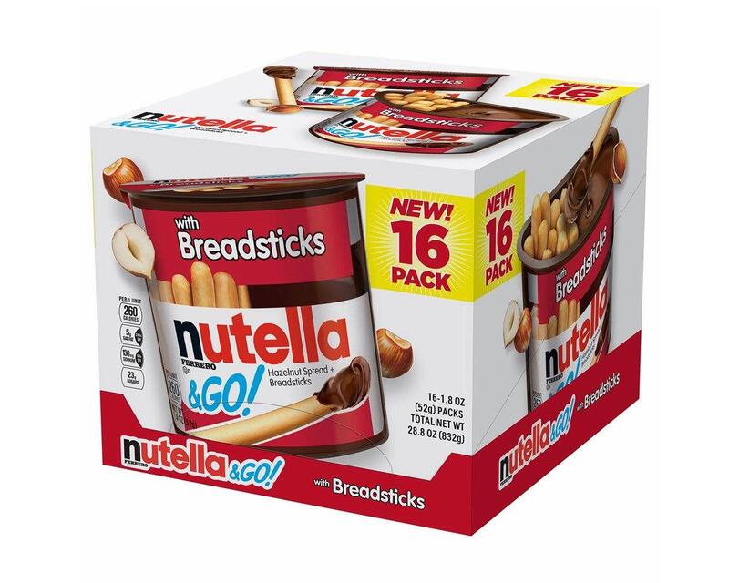 Ferrero, Nutella & Go, 1.8 oz, 16 pack