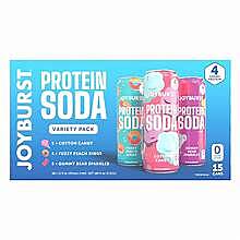 Joyburst, Protein Soda, Variety, 12 oz, 15 pack