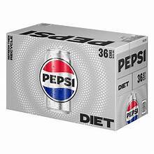 Pepsi, Diet, 12 oz, 36 pack