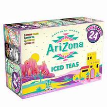 Arizona, Iced Tea, Variety, 15 oz, 24 pack