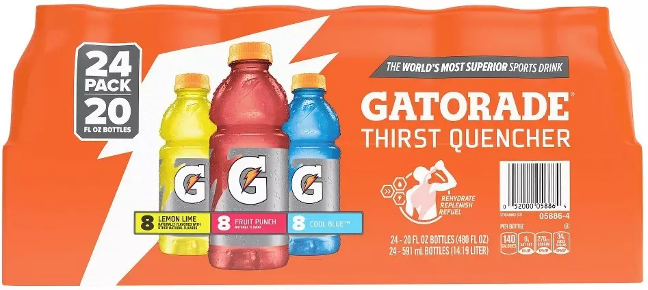 Gatorade, Thirst Quencher, Variety, 20 oz, 24 pack