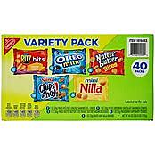 Nabisco, Cookies and Crackers, Variety Pack, 40 pack