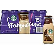 Starbucks, Mocha Frappuccino, 9.5 oz, 15 pack