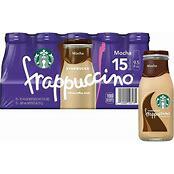 Starbucks, Mocha Frappuccino, 9.5 oz, 15 pack