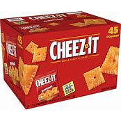Cheez-It, Baked Snack Crackers, 45 ack